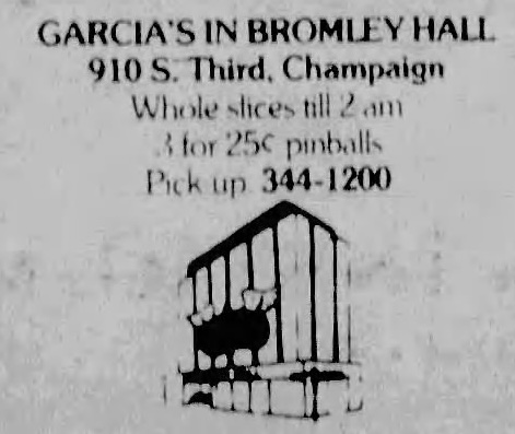 Garcia’s Pizza in a Pan: Champaign-Bromley
