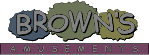 Brown's Amusements logo