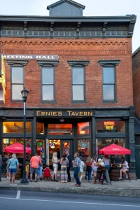 Ernie’s Tavern and Olde Bloomfield Meeting Hall (Home of the Double Dip Soda Fountain)