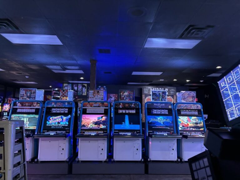 Stop Button Bar + Arcade