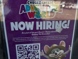 Exterior photo of Chuck E. Cheese's: Arlington, TX