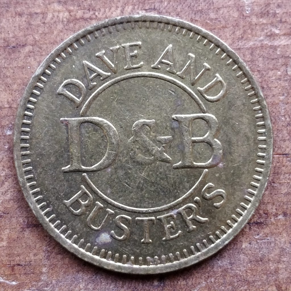 Dave & Busters: 2003 front only